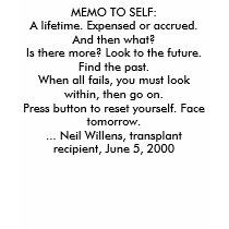 MEMO TO SELF T-shirt