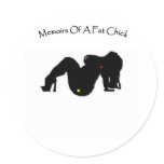 Memoirs Of A Fat Chick stickers