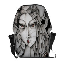 Memoirs of a Geisha Abstract Messenger Bag