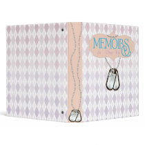 Memoirs Of A Military Wife Binder