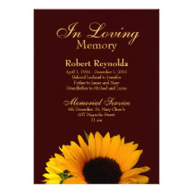 Memorial / Announcement
