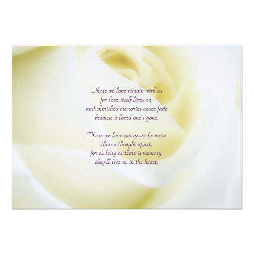Memorial / Announcement