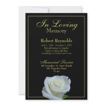 Memorial / Announcement