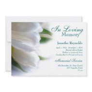 Memorial / Announcement invitation