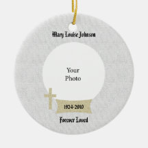 Memorial Christmas Ornament