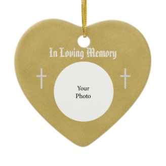 Memorial Christmas Ornament - In Loving Memory