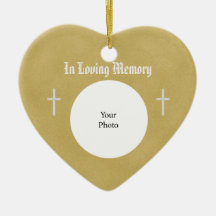 Memorial Christmas Ornament - In Loving Memory