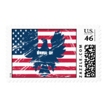 Memorial Day art Postage Stamps