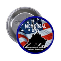 Memorial Day Button