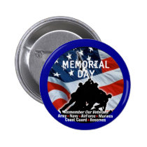 Memorial Day Button