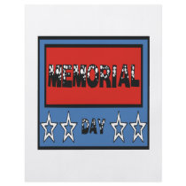 Memorial Day Flyer Design