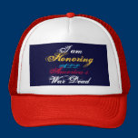 Memorial Day Honoring America's War  Trucker's Hat hats