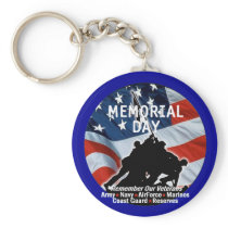 Memorial Day Keychain keychains