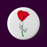 Memorial Day Poppy - Button