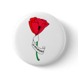 Memorial Day Poppy - Button Memorial Day Poppy - Button