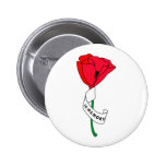 Memorial Day Poppy - Button