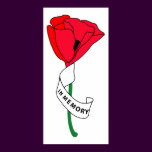 Memorial Day Poppy - Poster