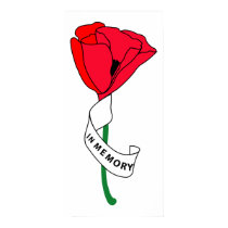 Memorial Day Poppy - Poster posters by carlj56 Memorial Day Poppy - Poster posters
