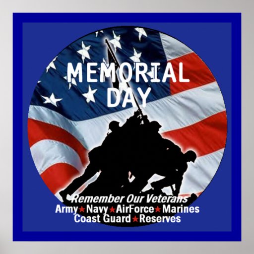 MEMORIAL DAY POSTER Print