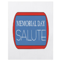 Memorial Day Salute Flyer