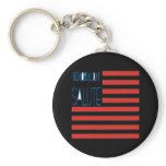 Memorial Day Salute Key Chains