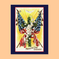 Memorial Day Souvenir Postcard by HDKingsbury Memorial Day Souvenir Postcard