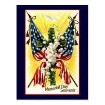 Memorial Day Souvenir Postcard