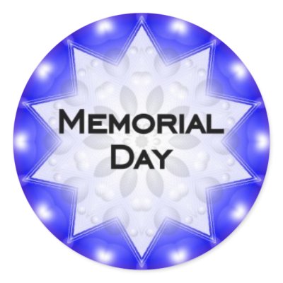 Memorial Day Stickers by dndartstudio