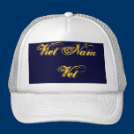 Memorial Day Viet Nam Vet Trucker's Hat hats