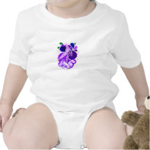Memorial Female Surfer Purple T Shirt