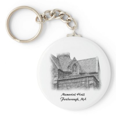 Memorial Hall Keychain by Pattiann_Malynn