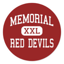 Memorial - Red Devils - High - Campbell Ohio stickers