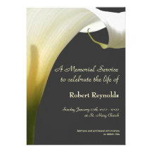 Memorial Service Announcement