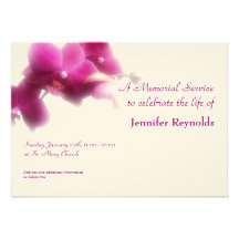 Memorial Service Announcement