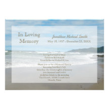 Memorial Service Invitation