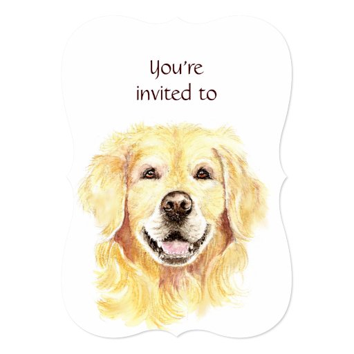 golden retriever memorial memorial service invite golden retriever pet zazzle golden retriever memorial memorial service invite golden retriever pet zazzle
