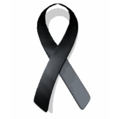 Memorial T Shirt Black Ribbon by alittleblack