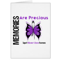 Memories Are Precious Alzheimer's Disease Card