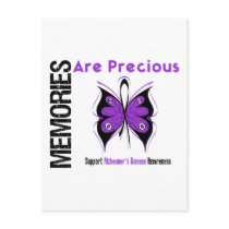 Memories Are Precious Alzheimer's Disease Postcard