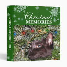 Memories  Christmas Photo Album 3 Ring Binders