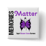 Memories Matter Alzheimer's Disease buttons