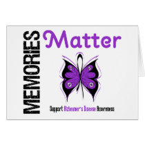 Memories Matter Alzheimer's Disease Greeting Cards