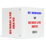Memories Of Irene 3 Ring Binder