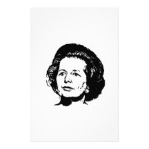 Memories of Margaret Thatcher Stationery Design