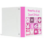Memories of my Sweet Sixteen binders