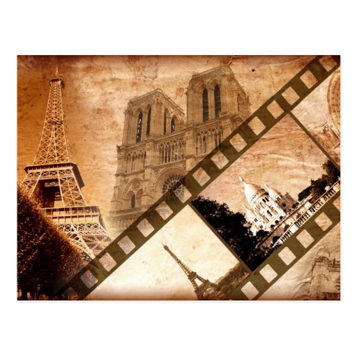 Memories of Paris Post Card