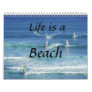 Memories of the good life! Sun, Sea, Sand and Surf Wall Calendar