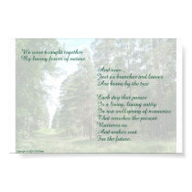 Memories Poem on Nature Background posters by yellorowz Memories Poem on Nature Background posters
