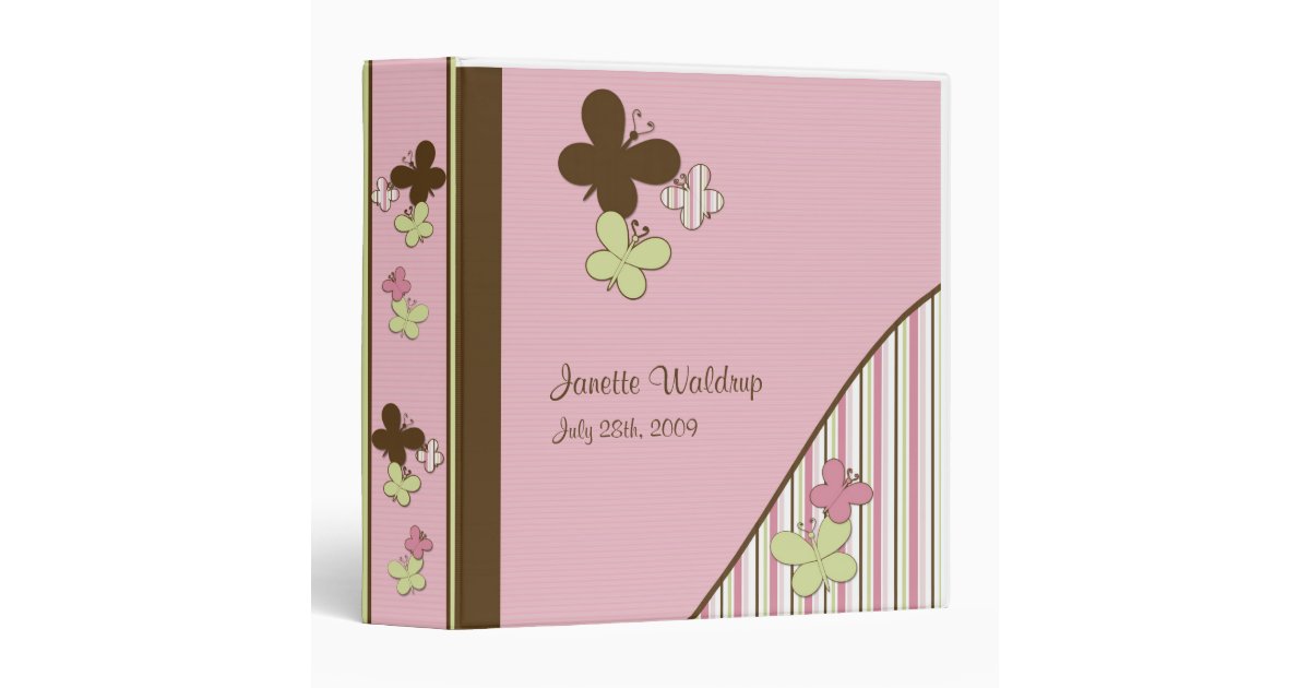 Memory Baby Shower Photo Book Binder | Zazzle