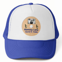 Memory Lane Disk Label hats